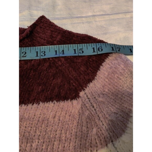 Basic Editions Womens Striped Long Sleeve‎ Sweater Acrylic Roll Neck Size Large - Picture 7 of 10